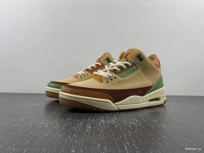 CT8532-103 Jordan “Green  Air 3 Brown” 0207